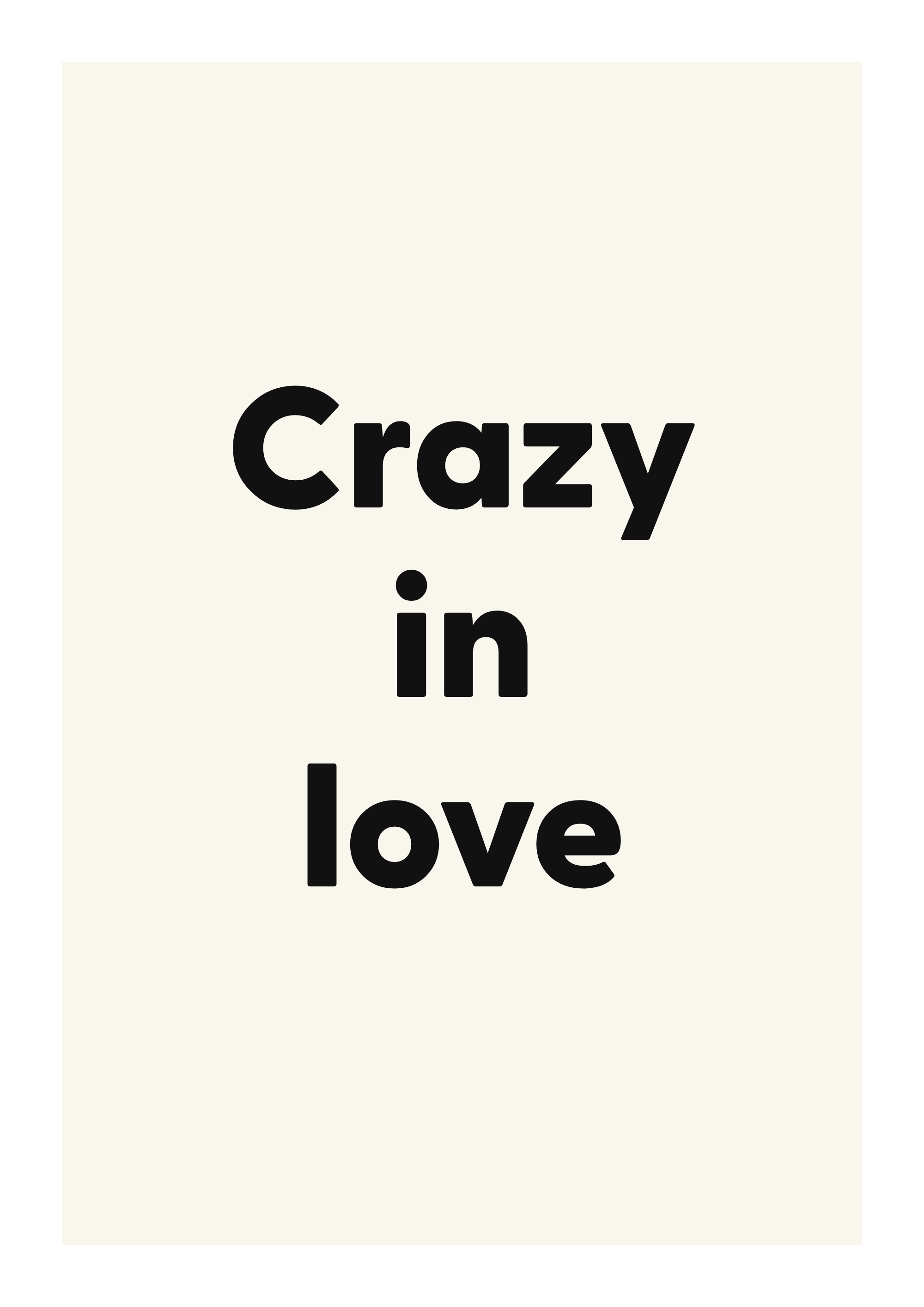 Crazy in love