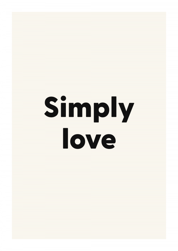 Simply love