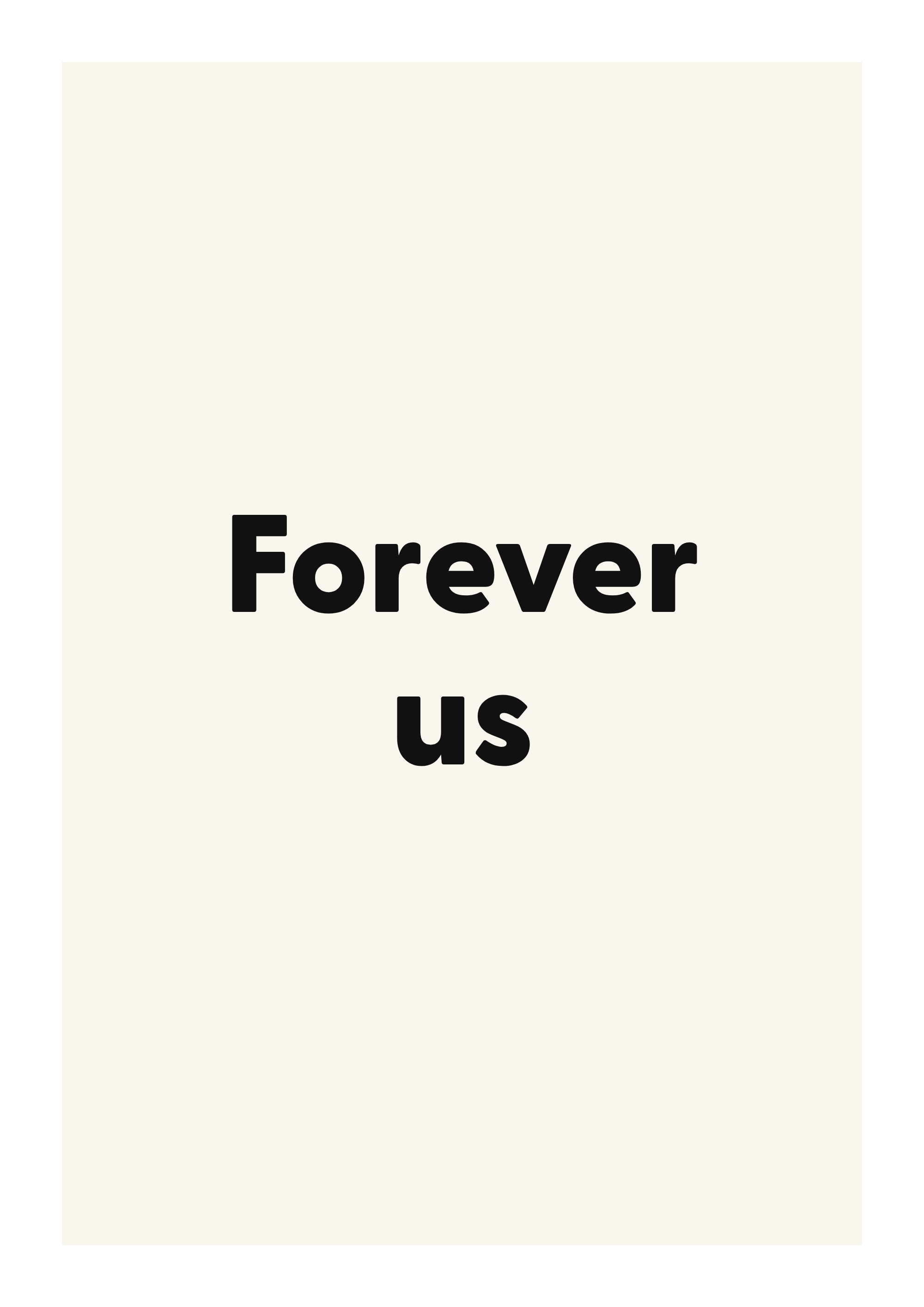 Forever us