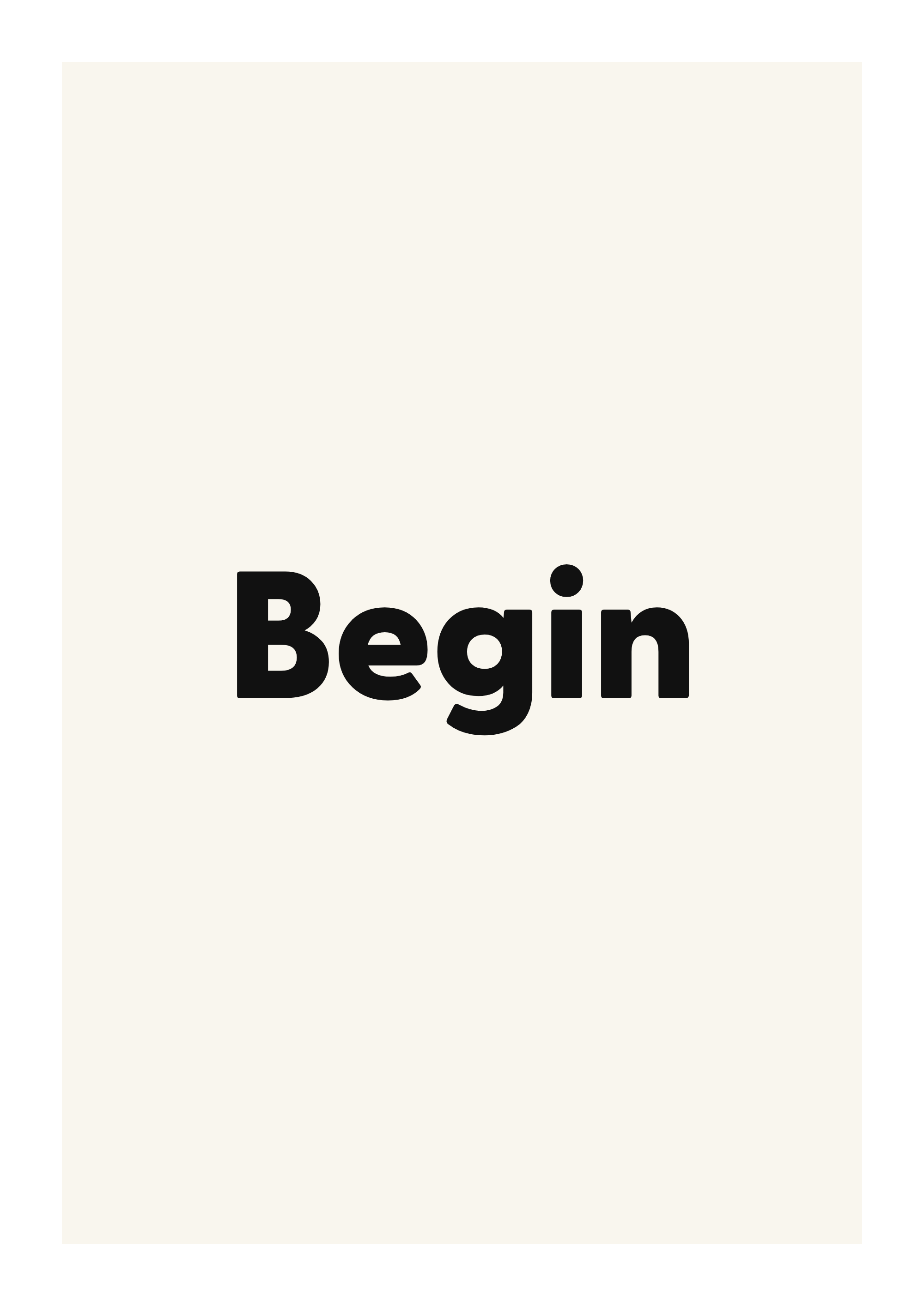 Begin