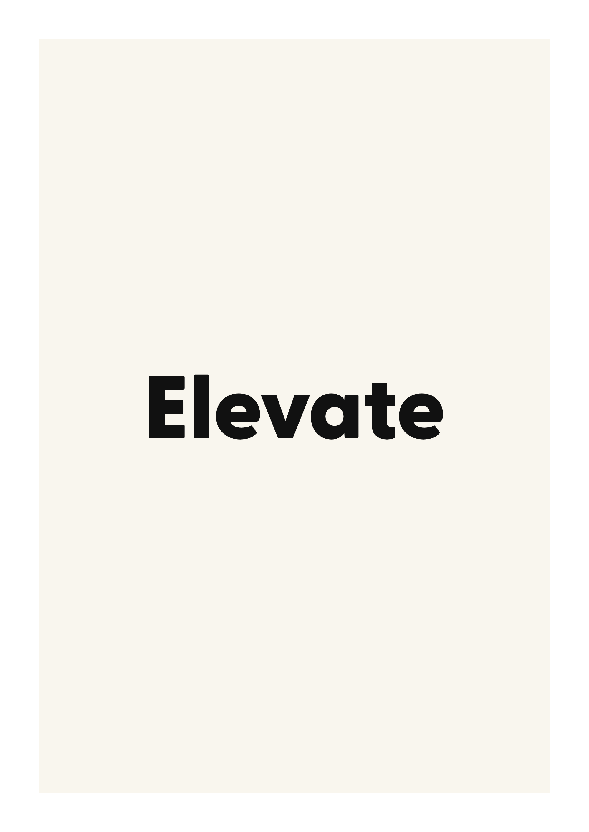 Elevate