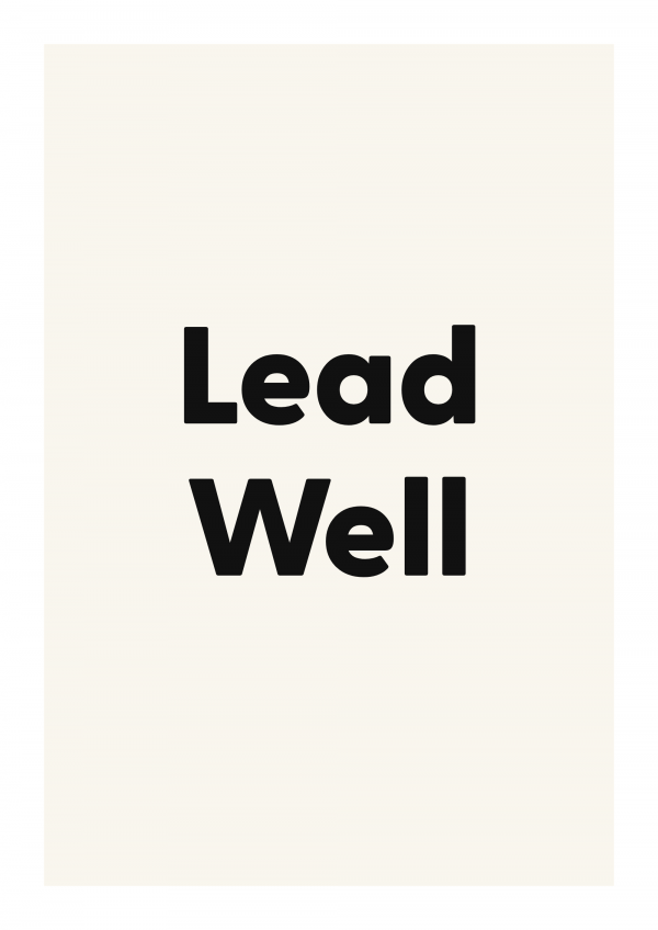 Lead Well