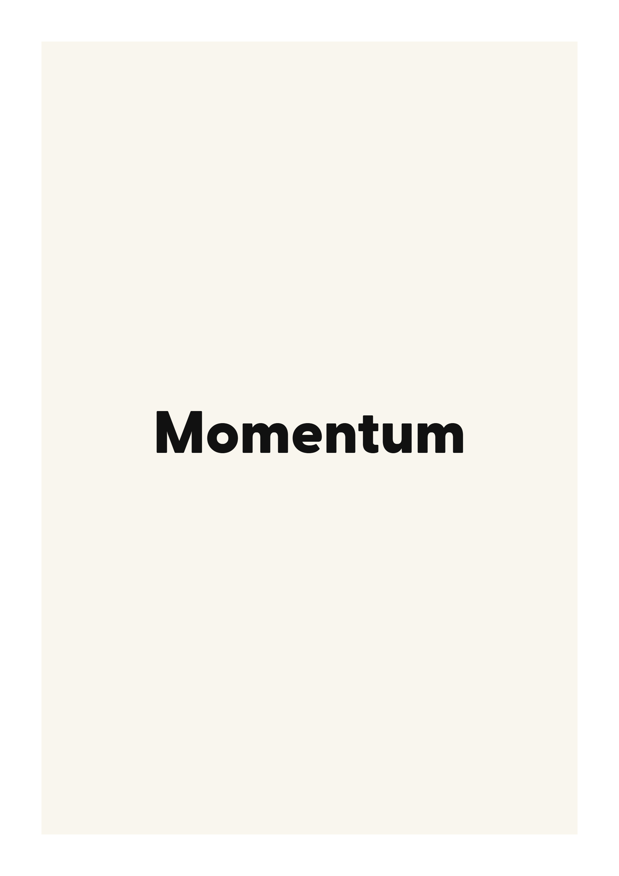 Momentum