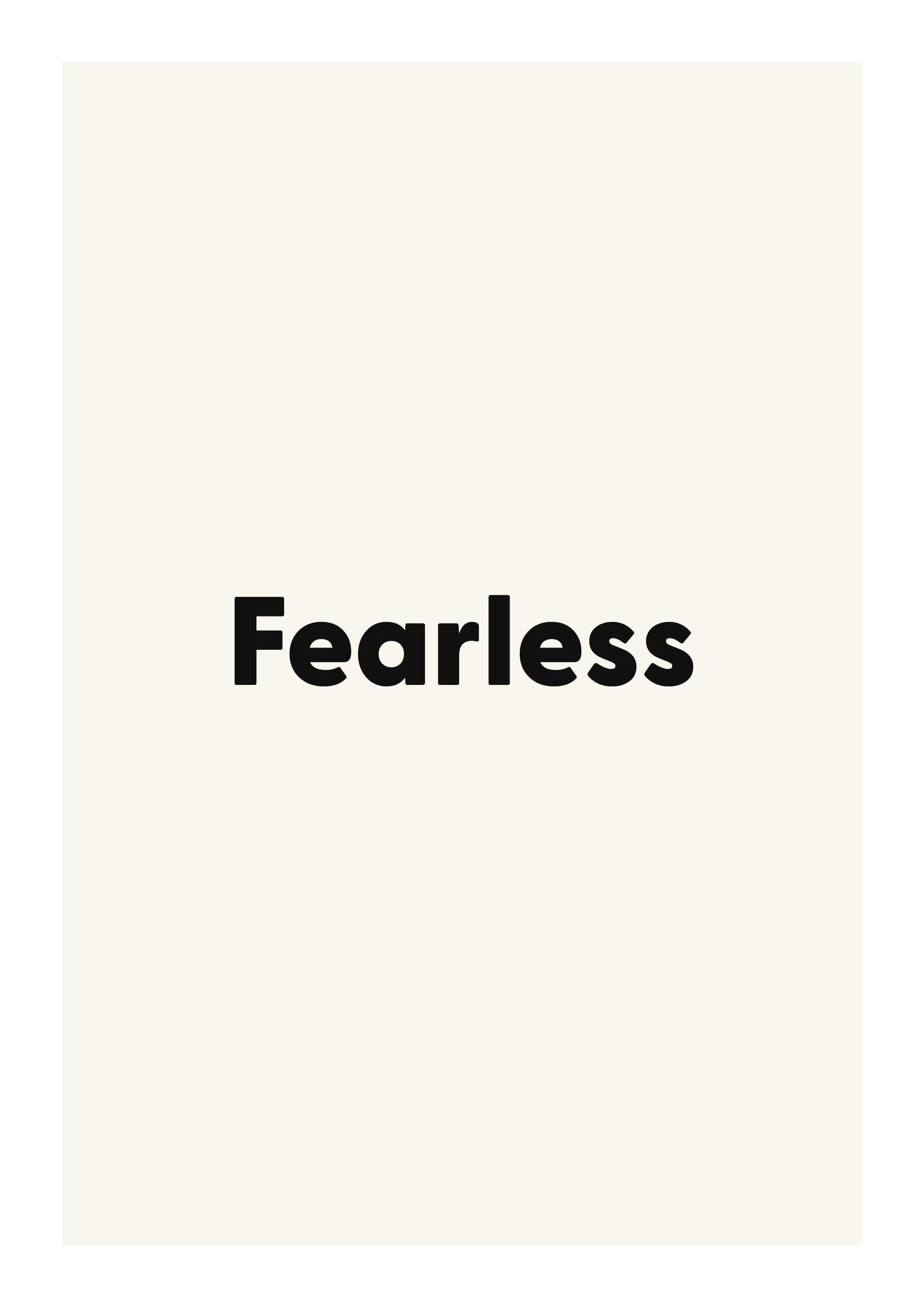 Fearless