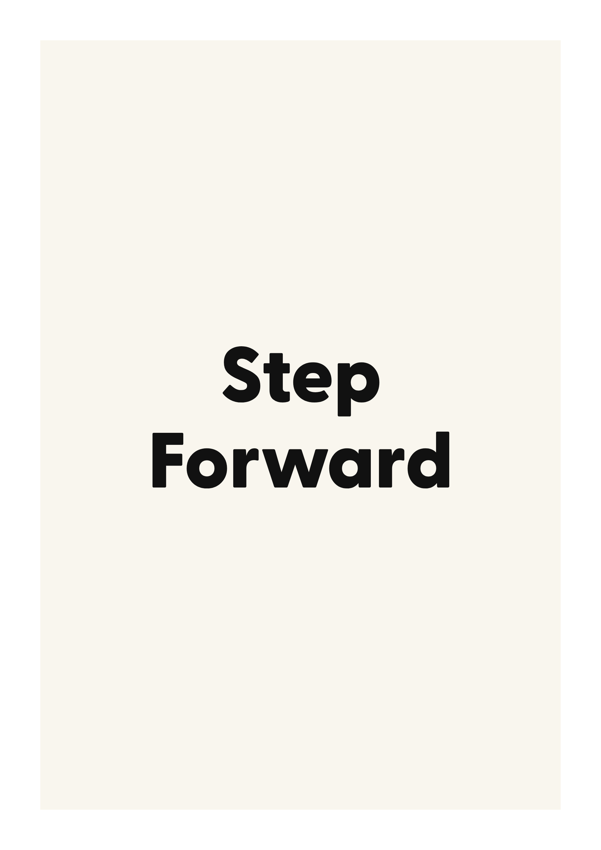 Step Forward