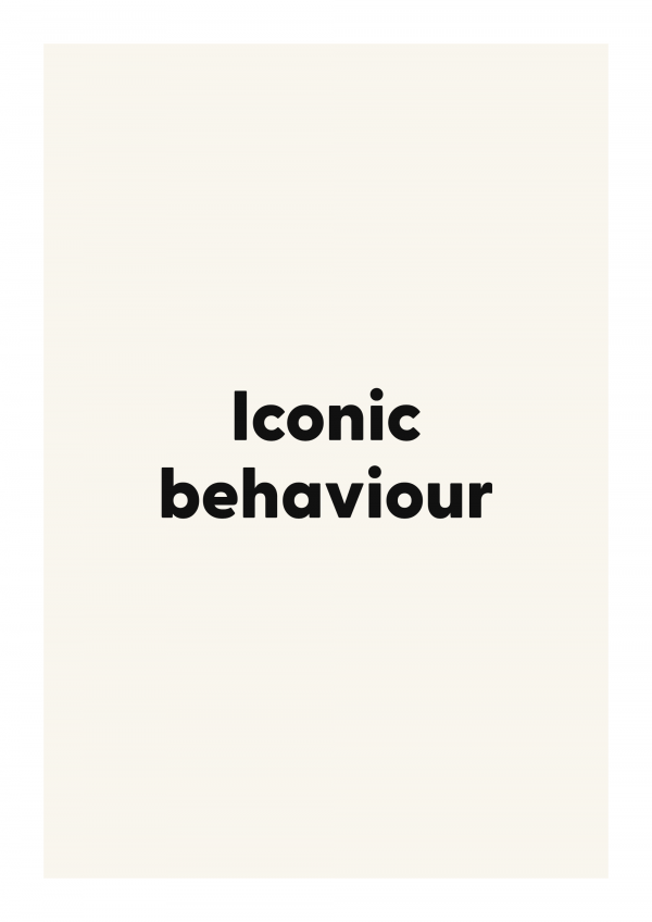 Iconic behaviour