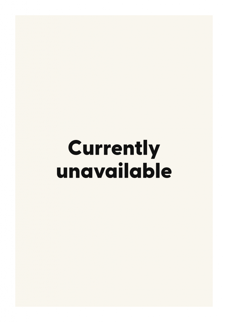 Currently unavailable bold and playful quote poster with expressive typography on ivory background