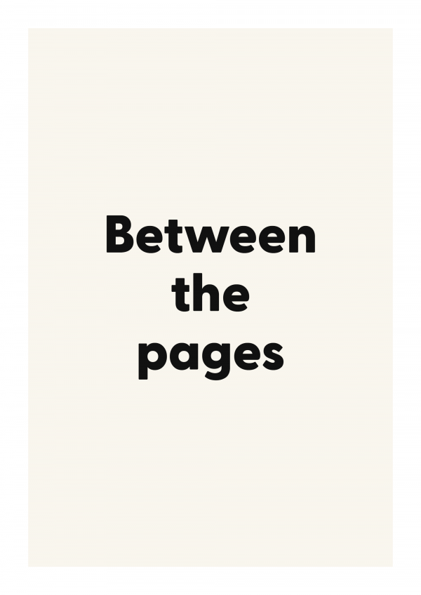 Between the pages